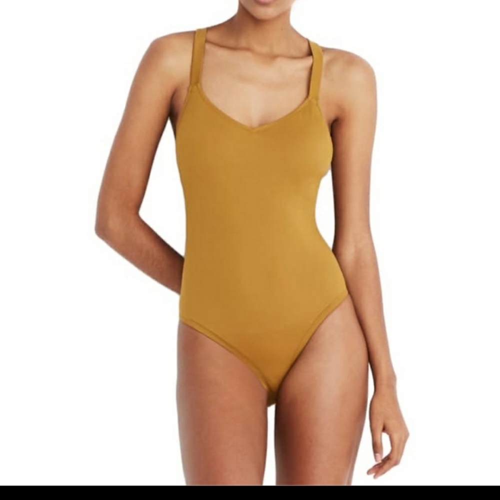 Madewell Second Wave Crisscross One-Piece Swimsuit